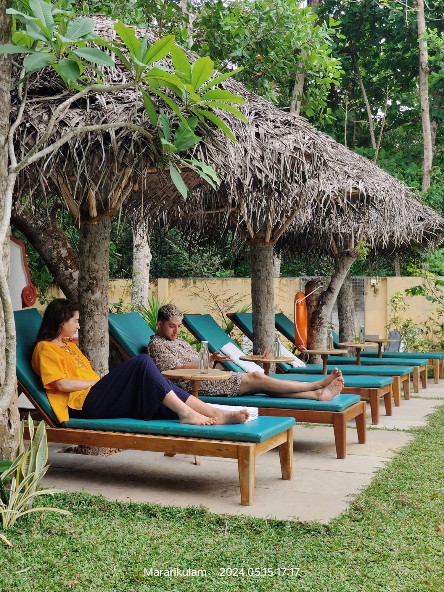 Marari Beach Bungalow Resort Alleppey Mararikulam Eksteriør bilde